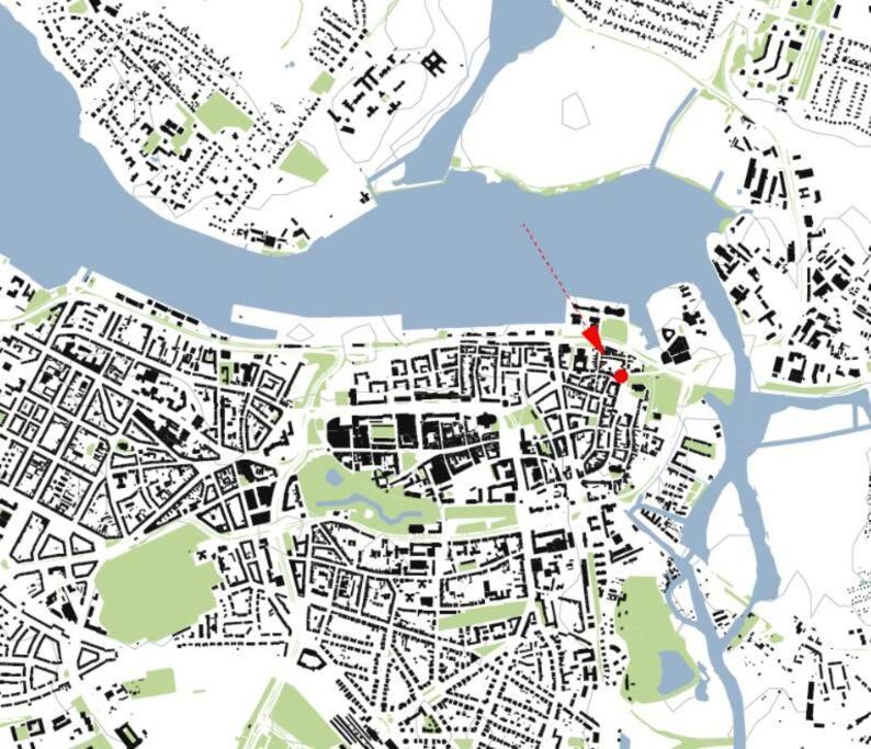 Ueber Den Daechern Der Altstadt Rostock Exteriör bild